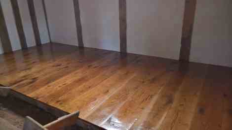 oiled floor